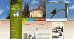 Desktop Screenshot of mestys-knezeves.cz